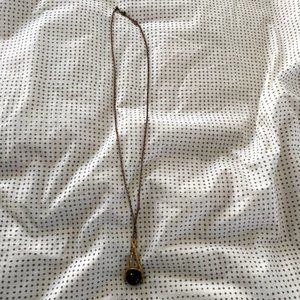 Vintage Brass Pendant Necklace